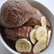 Chocolate-Banana Ice Cream