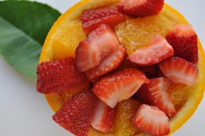 Amalfi-Style Fruit Salad with Strawberries and Oranges